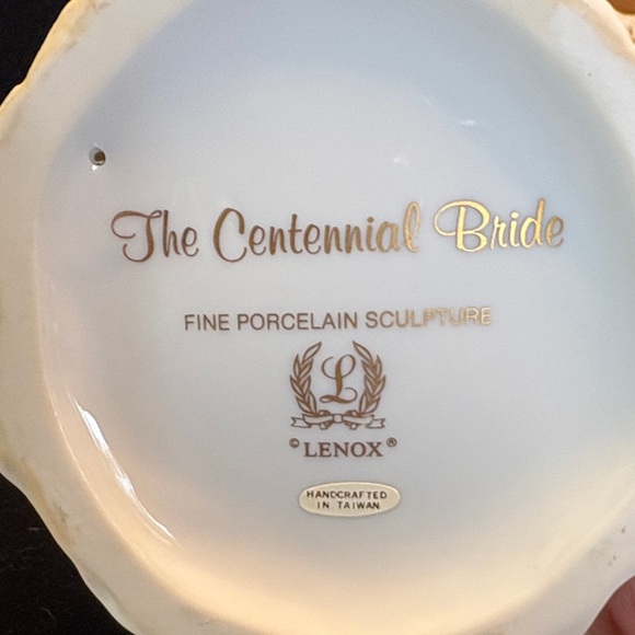 Lenox Bride Sculpture with White and Pink Accents - Picture 2 of 8